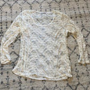 Maurice's Lace Knit Blouse Size 3X